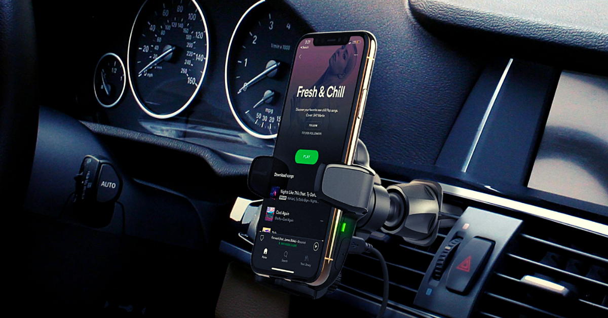 Qi wireless car charger