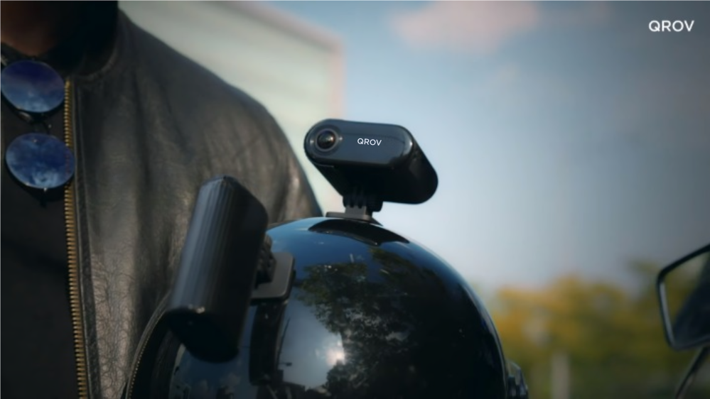QROV Dashcam: Universal 510° Dashcam for Car, Bike & Camping by